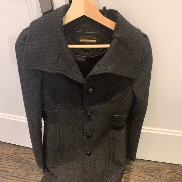 ▪️MACKAGE▪️ black wool coat. - Picture 2 of 4